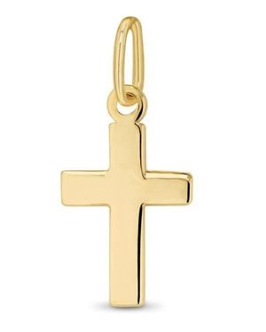 DEVATA Cross Pendant - Metallic