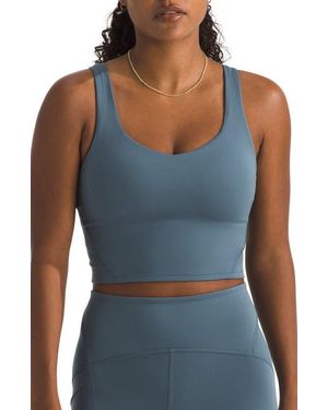 The North Face Jaida Longline Sports Bra - Blue