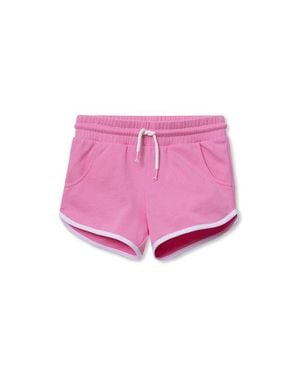 Lands' End Girls Camp Shorts - Pink