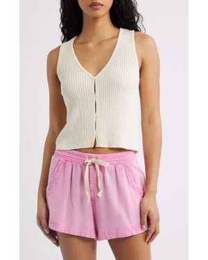 Rip Curl Catalina Island Knit Vest - Natural