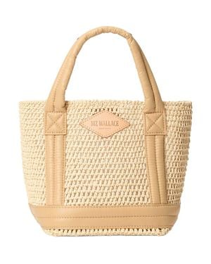MZ Wallace Mini Crochet Tote - Metallic