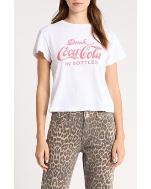 RE/DONE Drink Coca-Cola Graphic T-Shirt - White