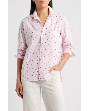 Frank & Eileen Eileen Relaxed Button-Up Shirt - White