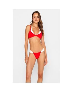 Beach Bunny Rumi Tango Bottom - Red