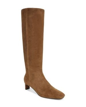 Vince Lilith Tall Leather Boot - Brown