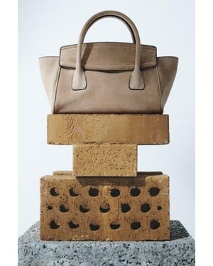 H&M Suede Crossbody Bag - Brown