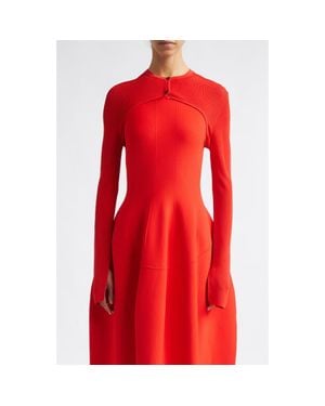 Ashlyn Liliana Micro Shrug - Red