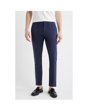 Open Edit Slim Fit Stretch Cotton Chinos - Blue