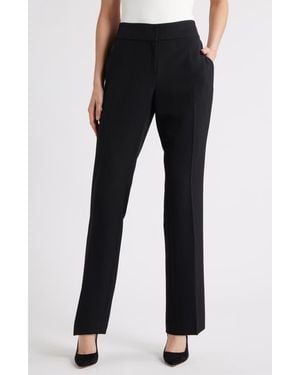 Kasper Ava Straight Leg Pants - Black
