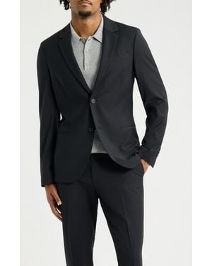 Open Edit Skinny Fit Wool Blend Sport Coat - Blue