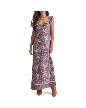 Splendid Baylee Maxi Dress - Purple
