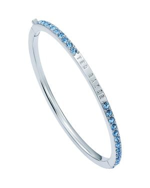 Ted Baker Claudia Narrow Crystal Hinge Bracelet - Blue