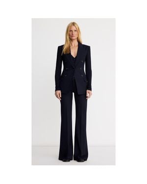 Smythe Not A Db Blazer With Jersey Sleeve - Blue