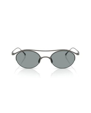 Armani 49Mm Oval Sunglasses - Multicolor