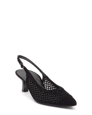 Paul Green Derby Slingback Pump - Black
