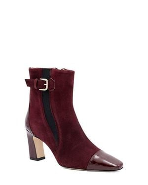 Amalfi by Rangoni Feroce Cap Toe Bootie - Red