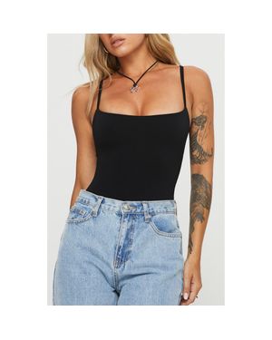 Princess Polly Off Stage Bodysuit - Black
