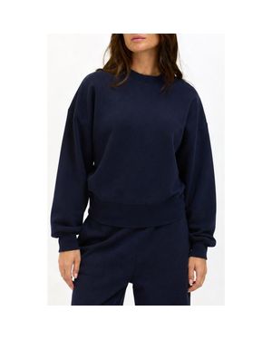 Threads For Thought Blaise Triblend Fleece Sweatshirt - Blue