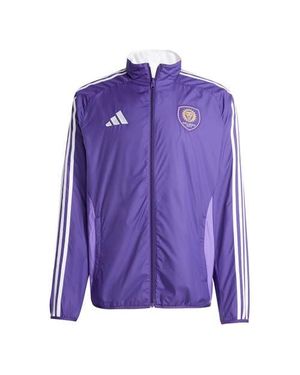 adidas Orlando City Sc 2025 Anthem Reversible Full-Zip Jacket - Purple