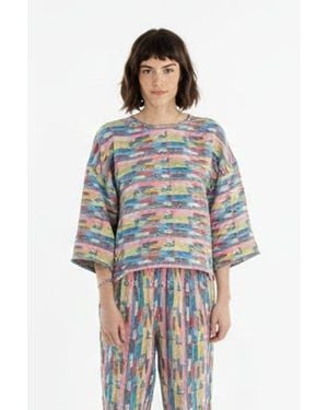 Ace & Jig Crew Neck Play Top - Blue