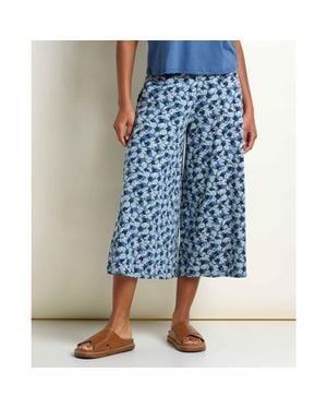 Toad & Co. Chaka Culotte Pant - Blue
