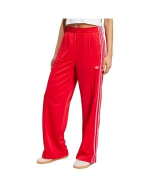 adidas Firebird Recycled Polyester Track Pants - Red