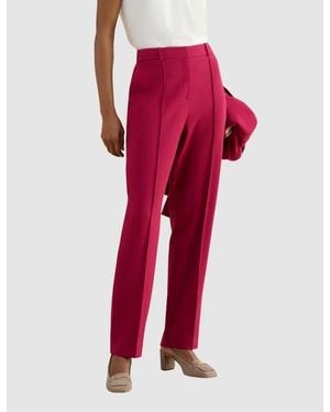 Hobbs Gemma Straight Leg Pants - Red
