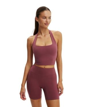 Cotton On Active Ultra Soft T-Bar Tank - Red