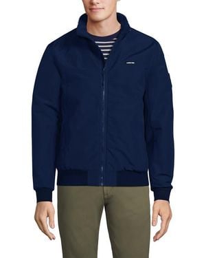 Lands' End Classic Squall Waterproof Insulated Jacket - Blue