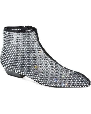 Rebecca Minkoff Crystal Bootie - Blue