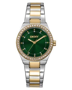 DKNY Essential Glitz Bracelet Watch, 30Mm - Green