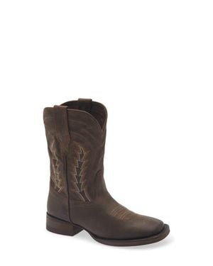 Tecovas Kids' The Doc Western Boot - Brown