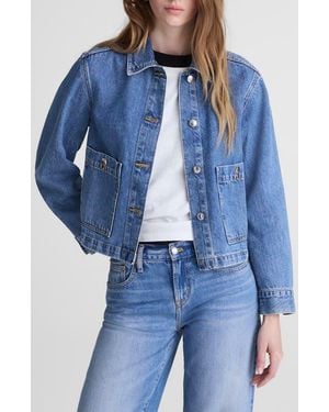 Madewell Denim Chore Jacket - Blue