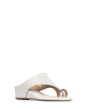 Donald J Pliner Vesna Wedge Slide Sandal - Natural