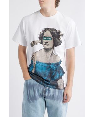 ICECREAM Opera Graphic T-Shirt - White