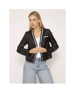 Central Park West Beatrix Vegan Jacket - Black