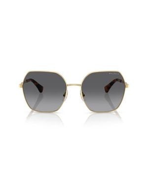 Ralph 58Mm Polarized Gradient Square Sunglasses - Multicolor