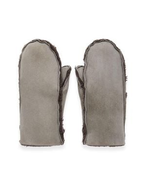 Celtic & Co. British Sheepskin Mitts - Gray
