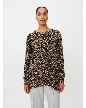Masai Mafeluci Leopard Print Sweater - Multicolor