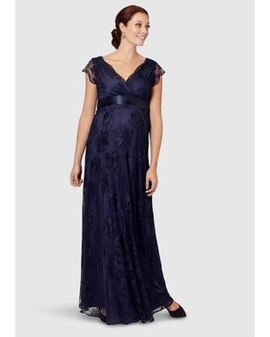 Tiffany Rose Maternity Eden Gown Long - Blue
