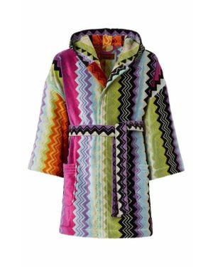 Missoni Giacomo Bathrobe - White