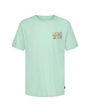 Billabong Kids' Wonky Cotton Graphic T-Shirt - Green