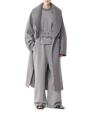 Lanvin Double-Faced Coat - Gray