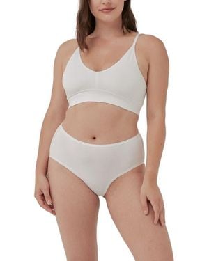 Pact Organic Cotton Everyday Classic T-Shirt Bra - White