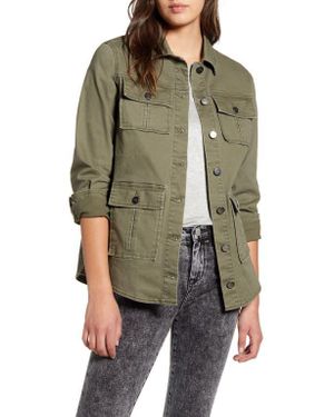1822 Denim Utility Jacket - Green