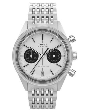 Timex Marlin Jet Chronograph Bracelet Watch, 40Mm - Gray
