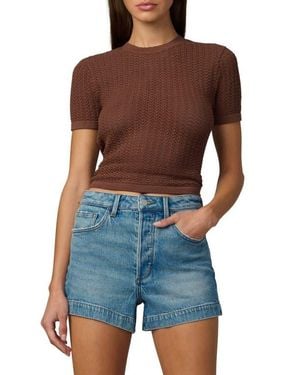 Joe's Jeans Baby Open Stitch T-Shirt - Blue