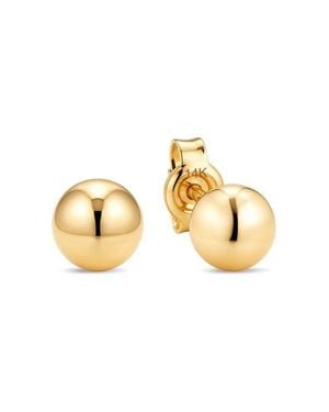 DEVATA Ball Stud Earrings - Metallic