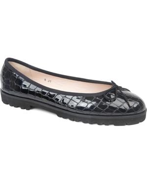 Paul Mayer Bravo Lug Sole Ballet Flat - Blue