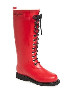 Ilse Jacobsen Rubber Boot - Red